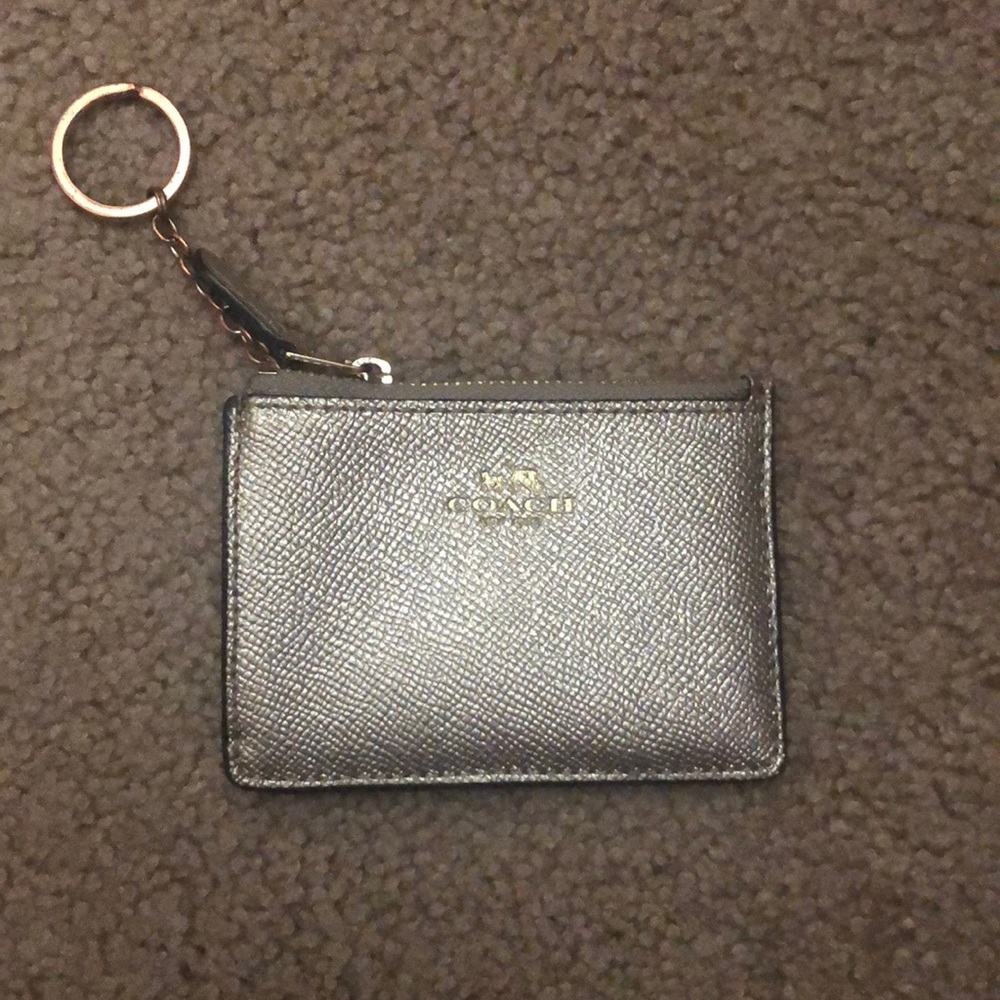 Gently Used Coach key chain wallet